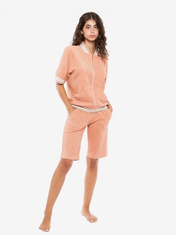 Pink Label Jogginganzug 'TRUCKSUIT TERRY' in Orange: Vorderseite