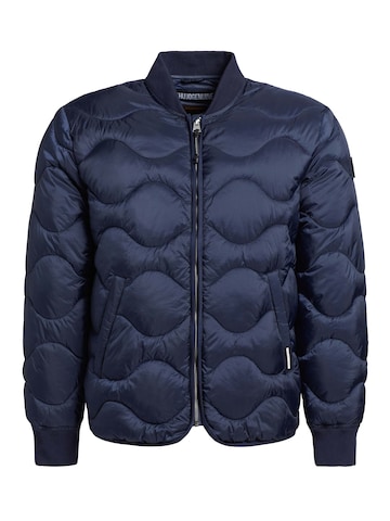 khujo Winter Jacket ' PICCO ' in Blue: front