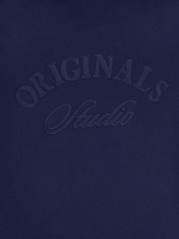 Jack & Jones Plus Sweatshirt 'JORBLEECKER' in Blue