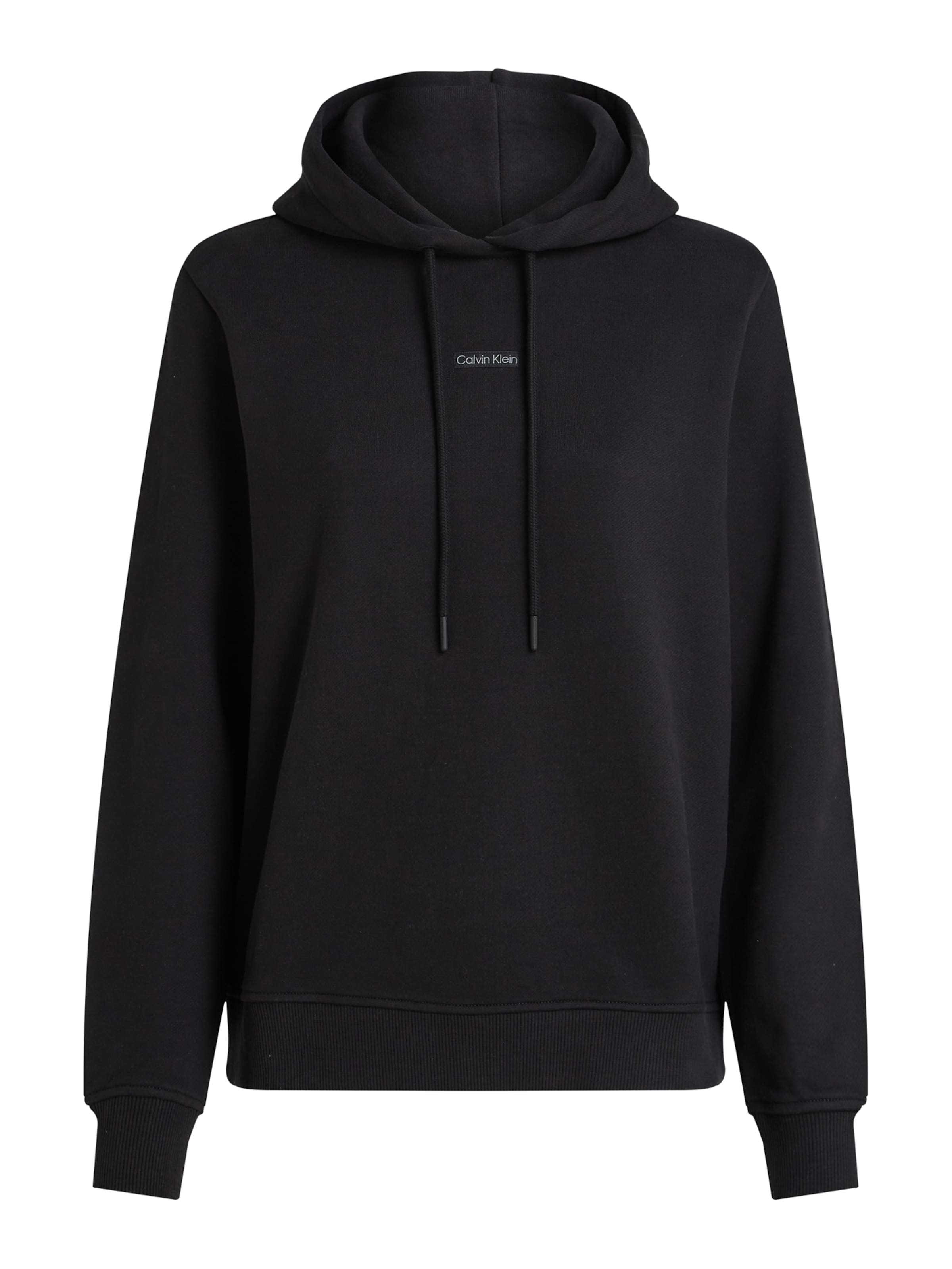 Calvin Klein Jeans Sweatshirt in Black: front