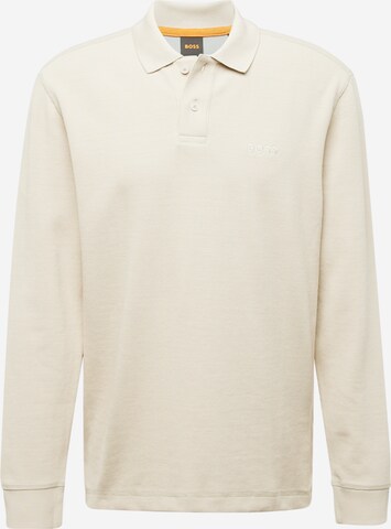 BOSS - Camiseta 'Petempestolong' en beige: frente