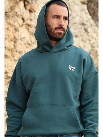 Surf Monkey Sweatshirt in Groen: voorkant
