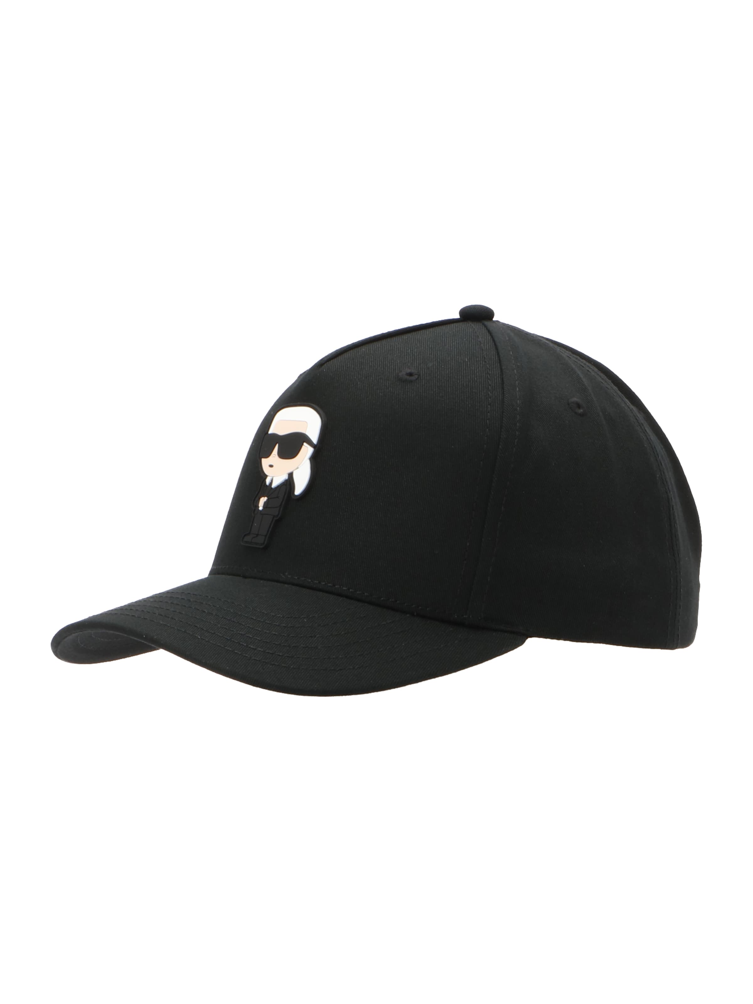 Karl Lagerfeld - Gorra en negro: frente