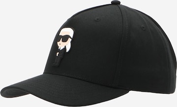 Karl Lagerfeld - Gorra en negro: frente