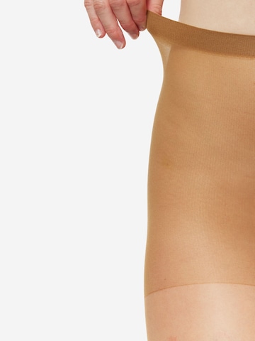 Nur Die Fine tights ' Seidenfein 15 DEN ' in Brown