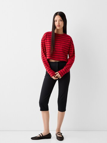 Bershka Shirt in Rood