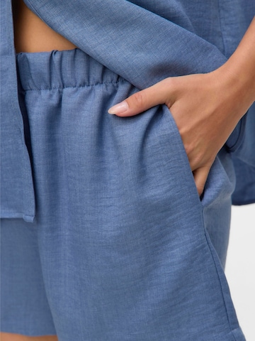 VERO MODA Loosefit Broek 'VMMelaney' in Blauw