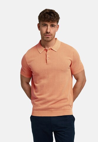 INDICODE JEANS Poloshirt ' Vorm ' in Orange