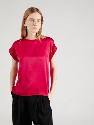 VILA Shirt 'ELLETTE' in Rood: voorkant