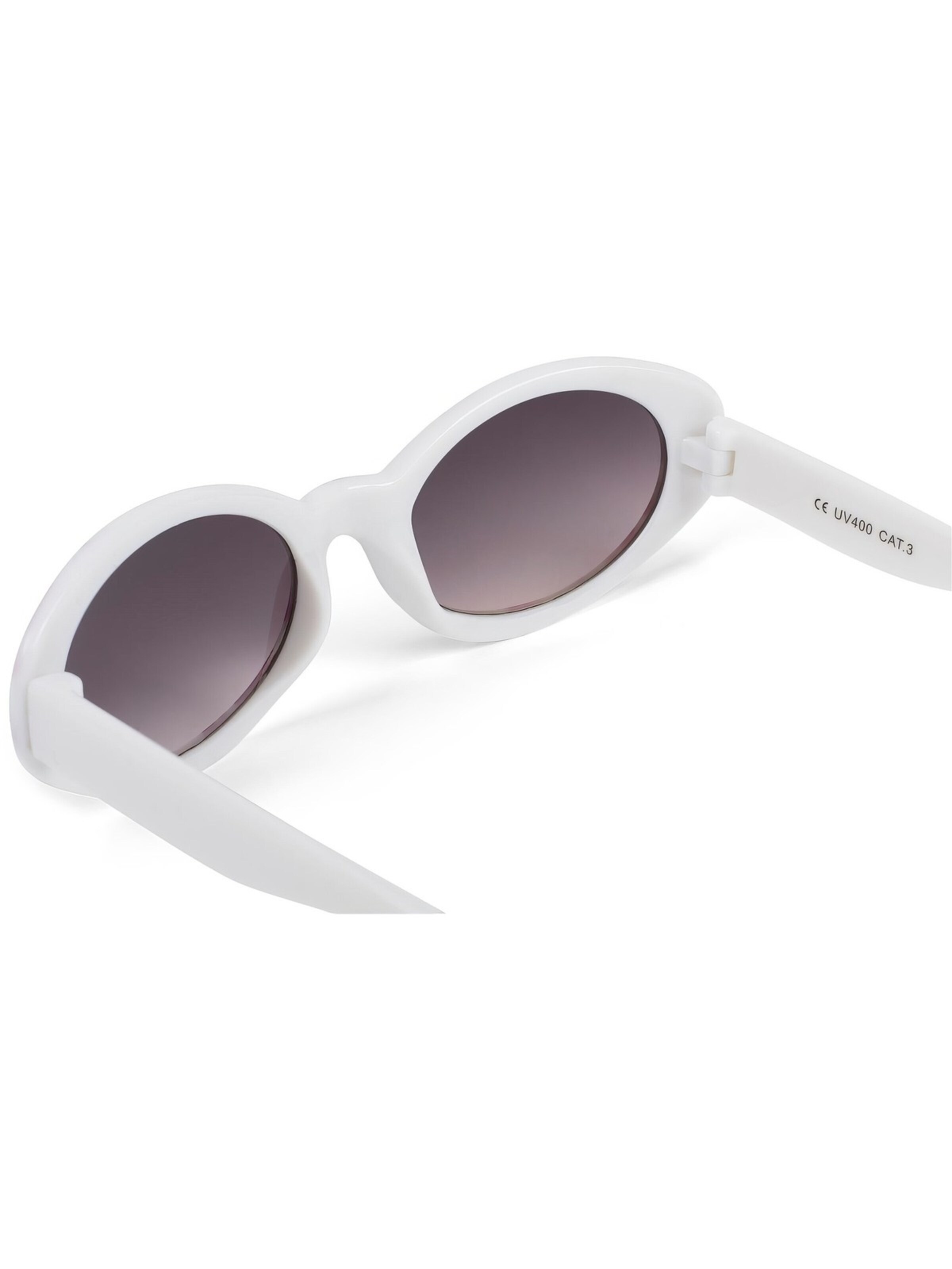 styleBREAKER Sonnenbrille 'Kinder Sonnenbrille mit Herzchen, Mädchen'‌‌‌‌‌‌‌‌‌‌ in Weiß