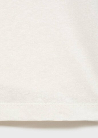 MANGO MAN Poloshirt 'Amberes' in Weiß