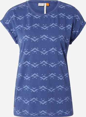 Ragwear Koszulka 'DIONA' w kolorze niebieski: przód
