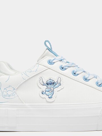 Pull&Bear Sneaker in Weiß
