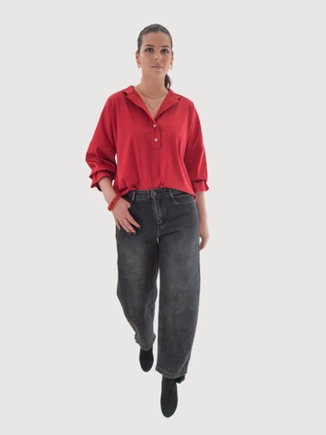 WEARABLE STORIES Shirt 'Lucie' in Red