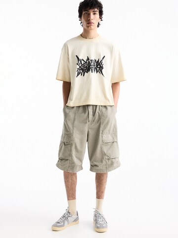 Pull&Bear T-Shirt in Gelb