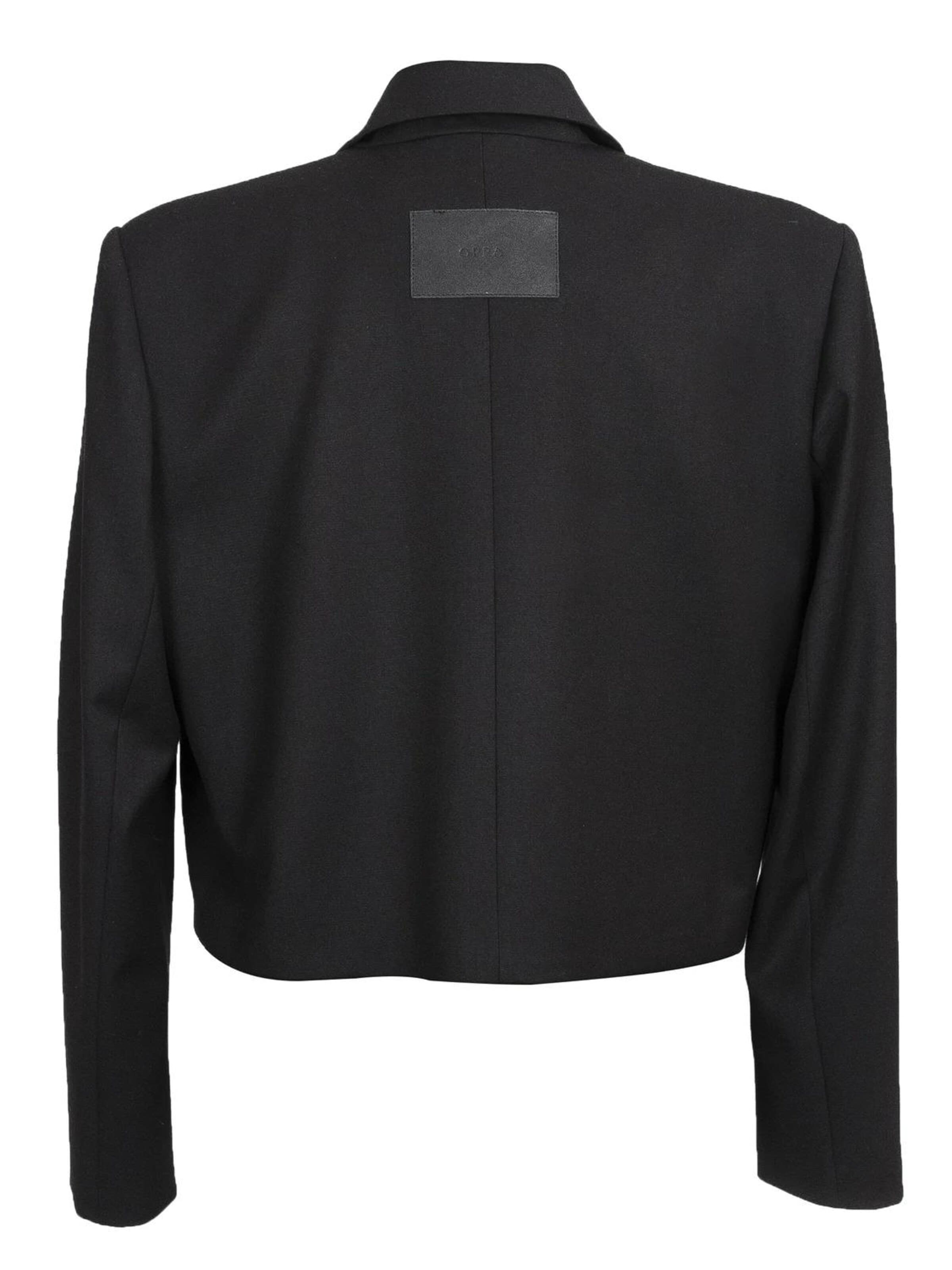 OPRA Blazer 'Opra Marynarka Damska LEILA W Kolorze Czarnym OPRA-MAR-LEILA-BLACK' in Black