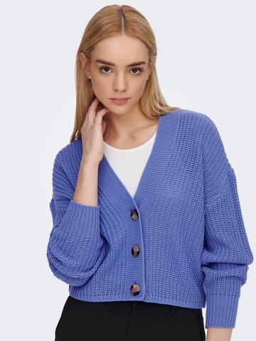 ONLY Strickjacke 'Carol' in Blau