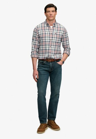 Superdry & Co Regular fit Button Up Shirt in White