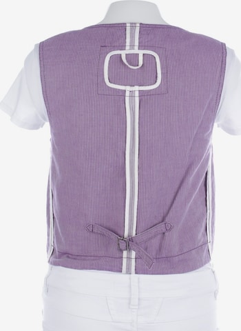 John Galliano Vest in XS in Purple
