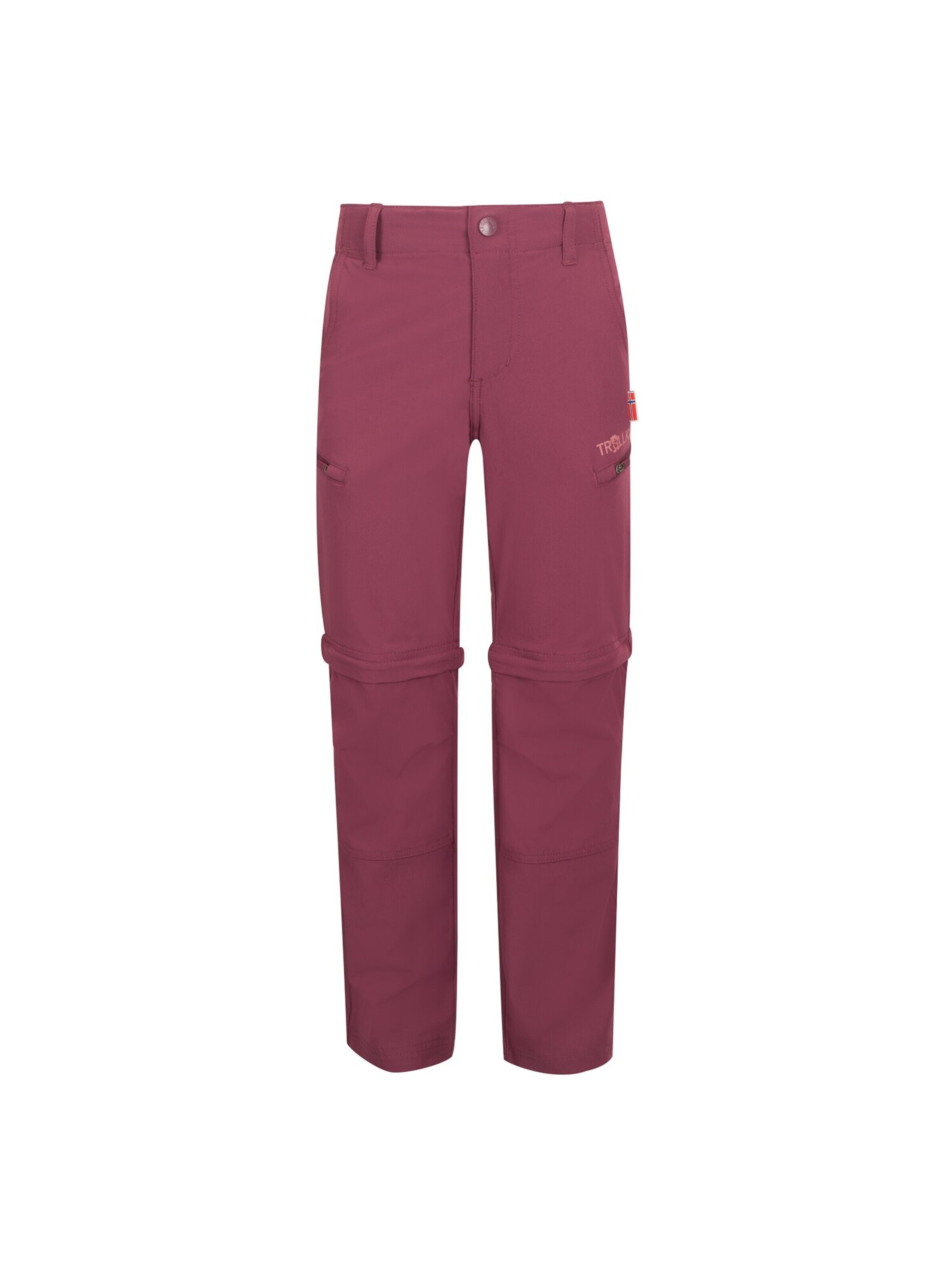 TROLLKIDS Workout Pants in Red: front