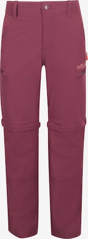 TROLLKIDS Workout Pants in Red: front