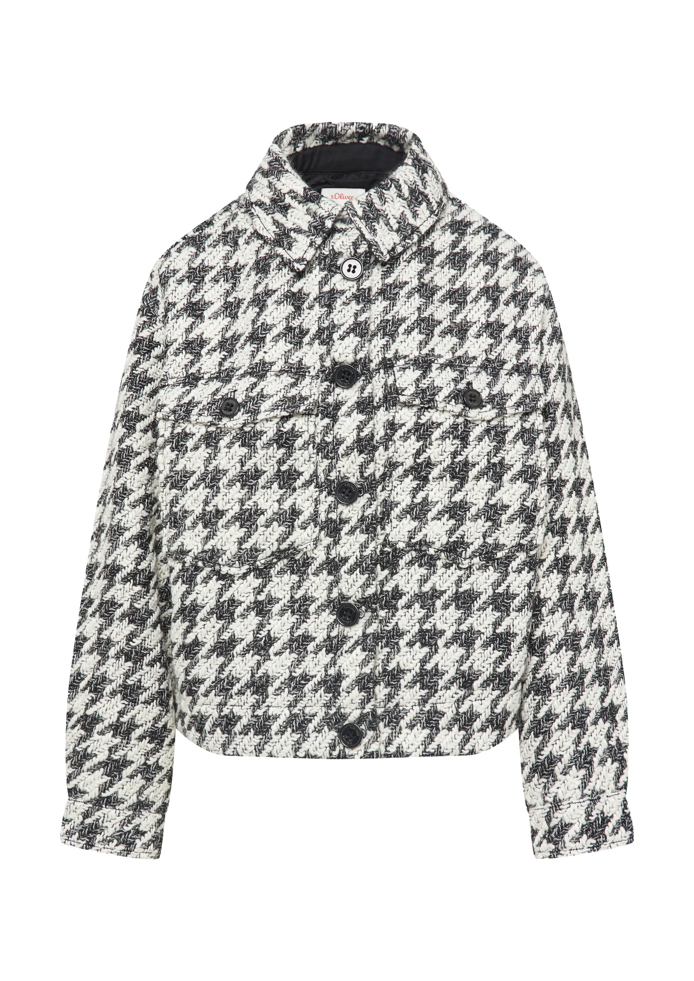 s.Oliver Tussenjas in Zwart: voorkant