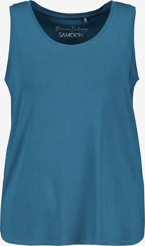 SAMOON Top in Blauw: voorkant