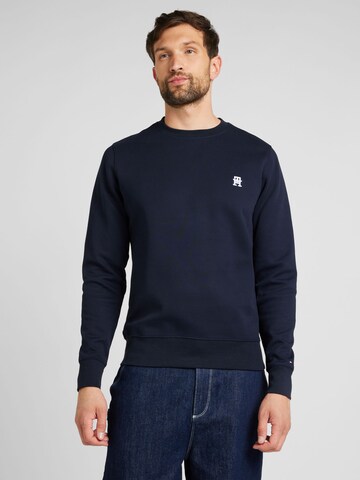 TOMMY HILFIGER Sweatshirt in Blau: Vorderseite