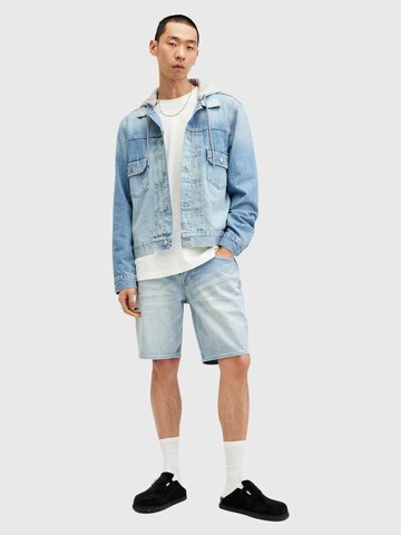 AllSaints Regular Shorts in Blau