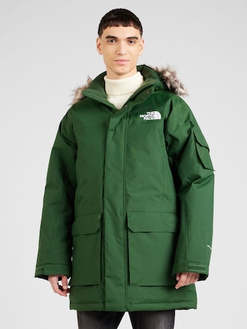 THE NORTH FACE Zunanja jakna 'McMurdo' | zelena barva: sprednja stran