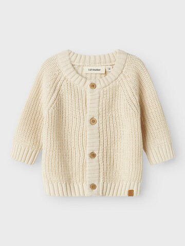 Lil'Atelier Cardigan i hvid