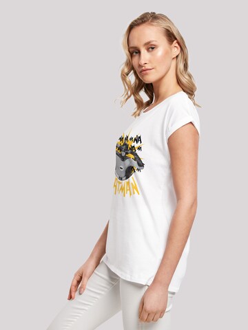 F4NT4STIC Shirt 'Batman TV Serie Nananana' in Wit