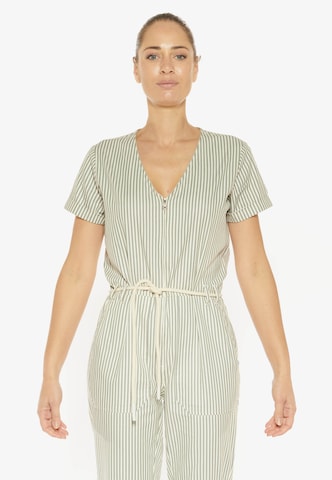 Le Temps Des Cerises Jumpsuit 'PELAGO' in White: front