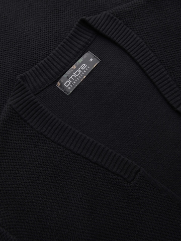 Ombre - Cárdigan en negro