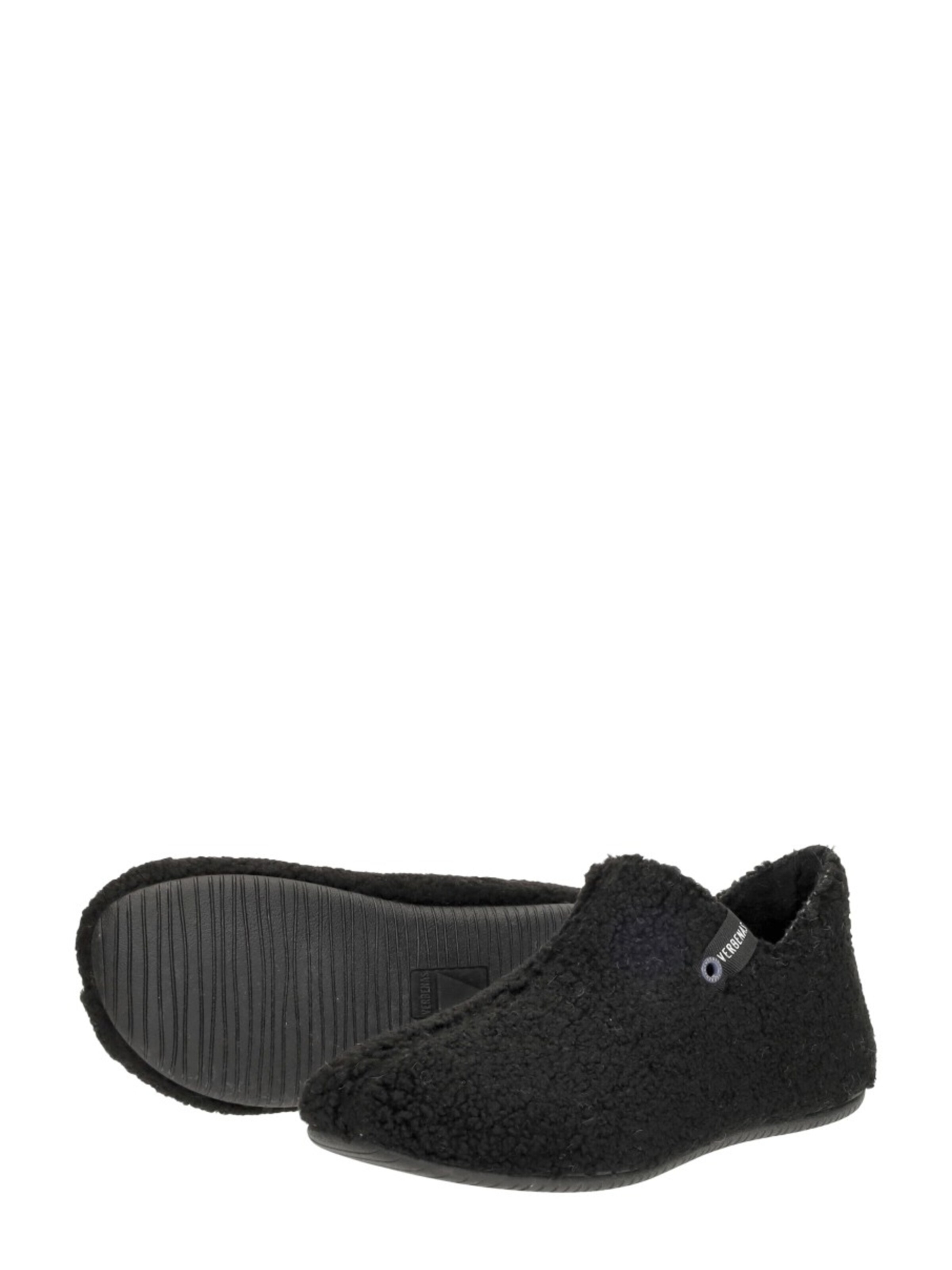 VERBENAS Huisschoenen 'Yoi' in Zwart
