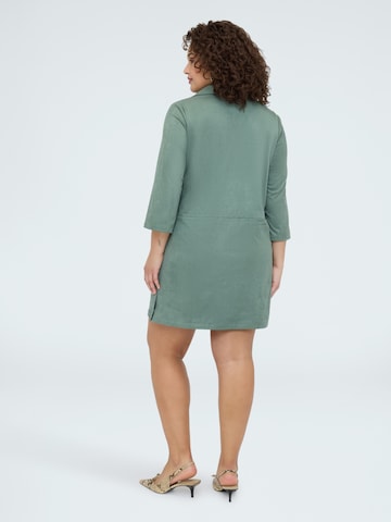 Abito di Fiorella Rubino in verde