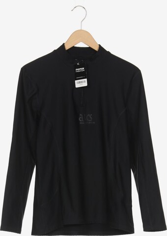 ASICS Sweatshirt & Zip-Up Hoodie in M in Black: front