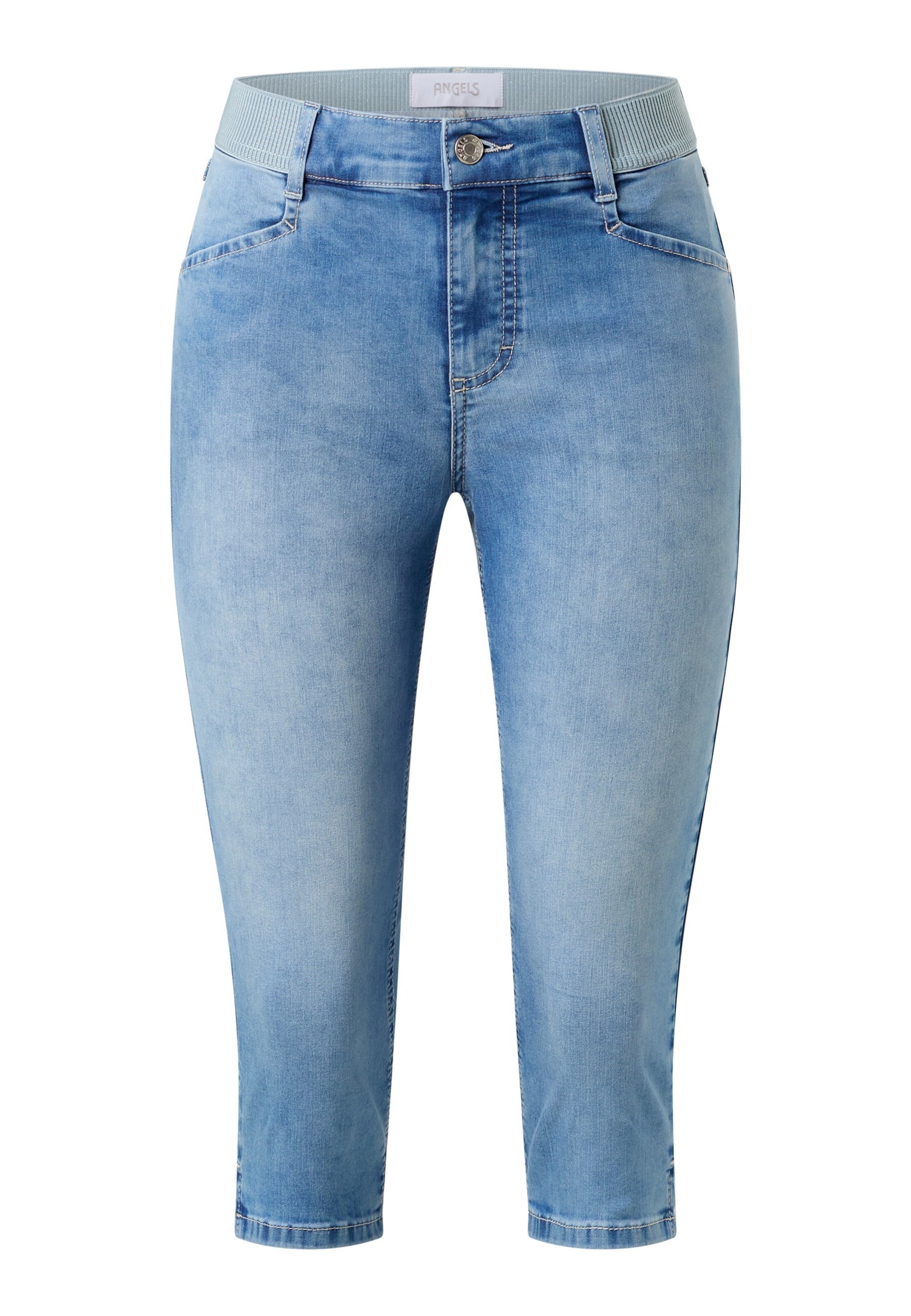 Angels Jean 'ANACAPRI SPORTY' en bleu denim, Vue avec produit