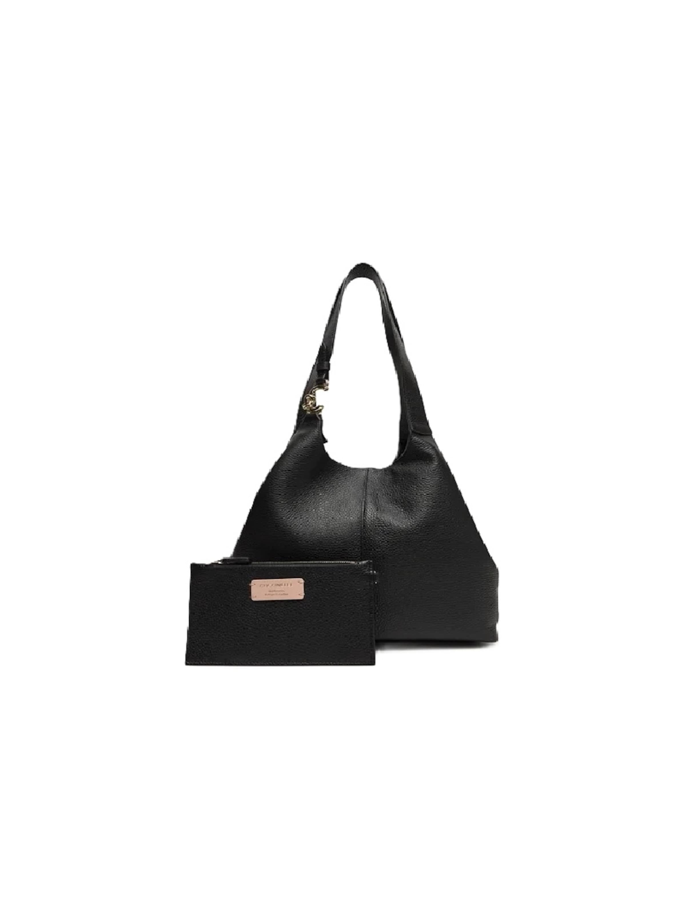 Coccinelle Shoulder Bag 'E1SHA110201' in Black: front