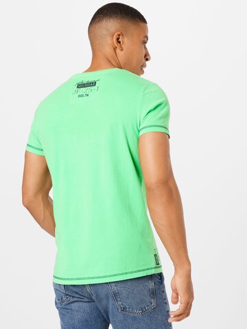 T-Shirt CAMP DAVID en vert