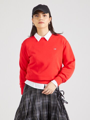 GANT - Sweatshirt em vermelho: frente