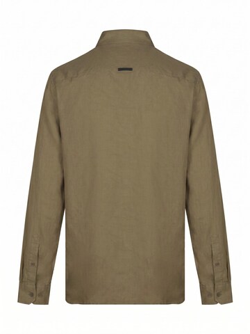 SILK & CASHMERE Shirt in Green