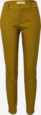 MOS MOSH Slim fit Pants in Green: front