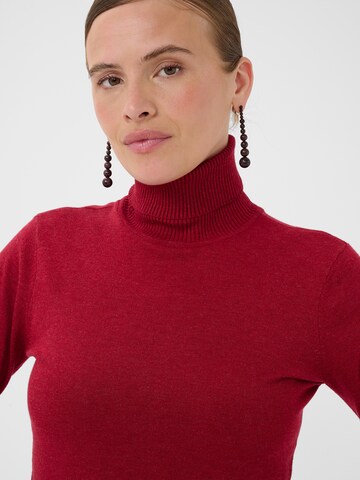 CULTURE Sweter 'CUAnnemarie' w kolorze czerwony