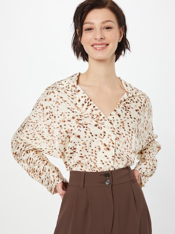 s.Oliver BLACK LABEL Blouse in Brown: front