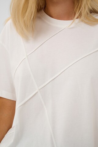 CULTURE - Camisa 'CUStitch Amora' em branco