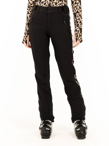 PROTEST Slimfit Sporthose 'PRTElm'‌‌‌‌ in Schwarz