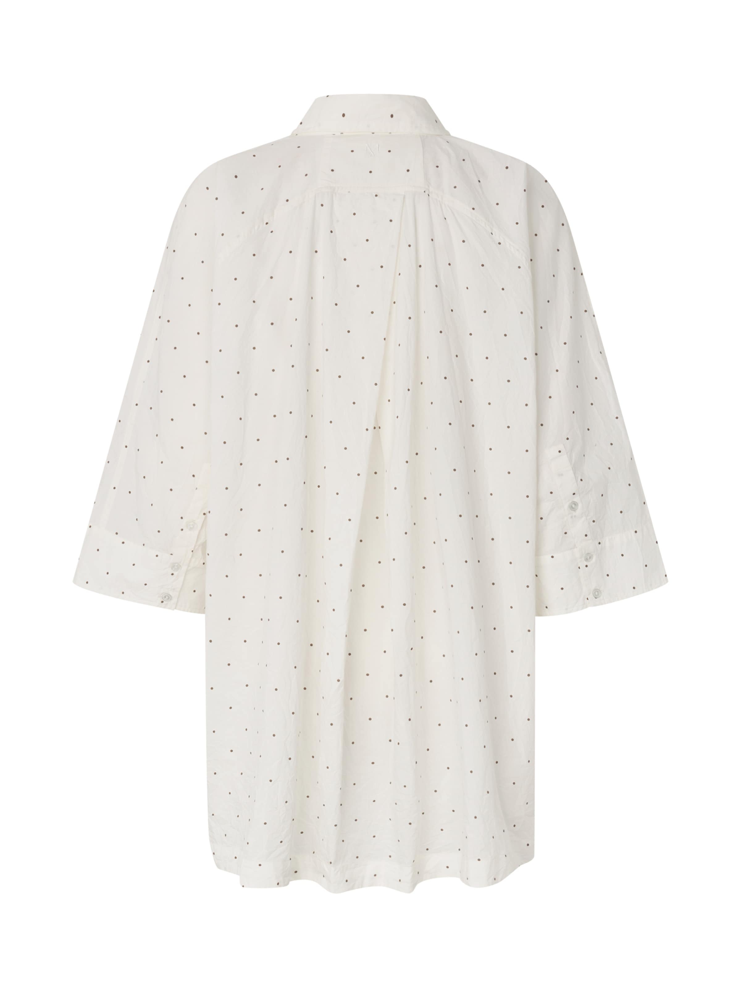 Chemisier 'MaIsenra' Masai en blanc