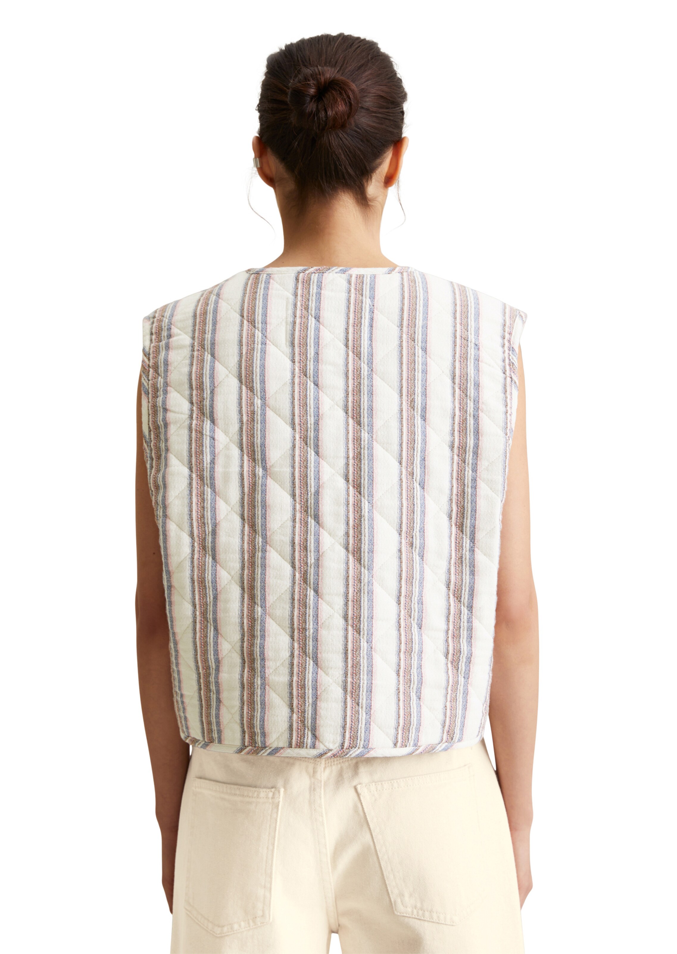 Gilet Marc O'Polo DENIM en blanc