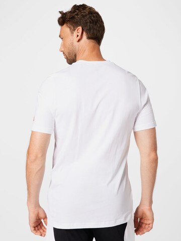 T-Shirt fonctionnel 'Badge Of Sport' ADIDAS PERFORMANCE en blanc
